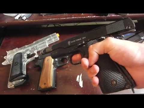 Can you play airsoft with cheap spring guns? (with audio)