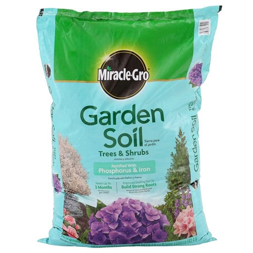 Check The Home Depot's Q&A Before Buying: Miracle-Gro Moisture Control 1.5 cu. ft. Garden Soil for Trees and Shrubs