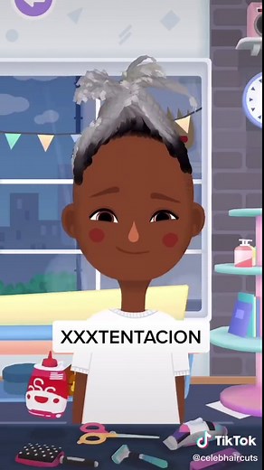 #xxxtentacion #rappers #haircuts