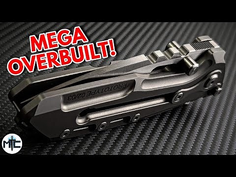 THE MOST OVERBUILT FOLDING KNIFE IN THE WORLD? - UNBOXING THE REATE T1000