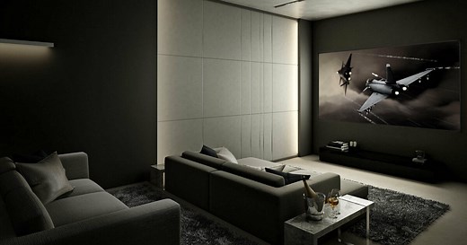 Real Custom Cinema Professional-Grade Home Cinema