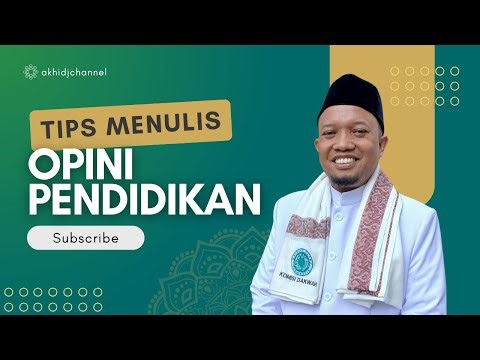 Contoh Artikel Opini Pendidikan Dwi Jatmiko MPd