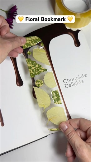 🌿 How to Make Aesthetic Floral Bookmark • Handmade Simple Gift Ideas