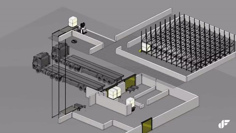 Zalpha AMR Warehouse Simulation with DFleet FMS Integration | DF Automation Solution India Pvt Ltd posted on the topic | LinkedIn