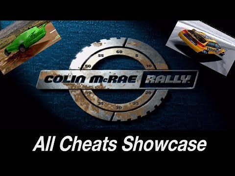 Colin McRae Rally (PS1) All Cheats Showcase