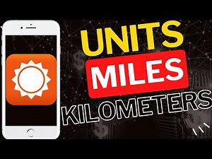 How to Switch Between Miles and Kilometers in AccuWeather App