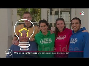 L'association Lazare au Journal télévisé de France 2