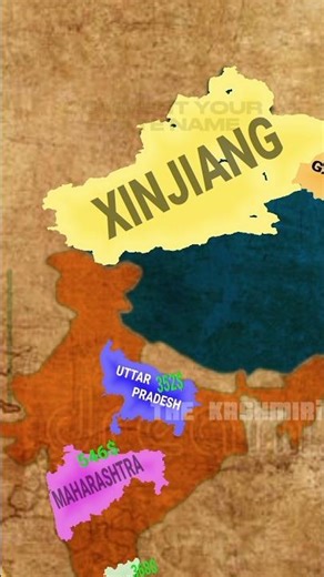 Indian States GDP vs China Provinces