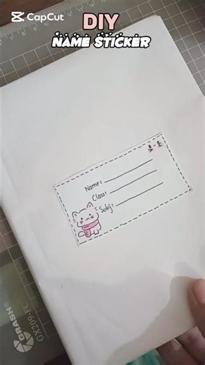 DIY Name Tag ♥️ #art #artscraft #easy #nametags nametag