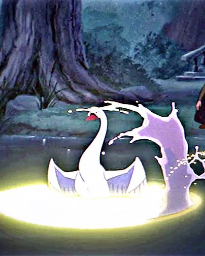 Odette Transformation Scene from The Swan Princess