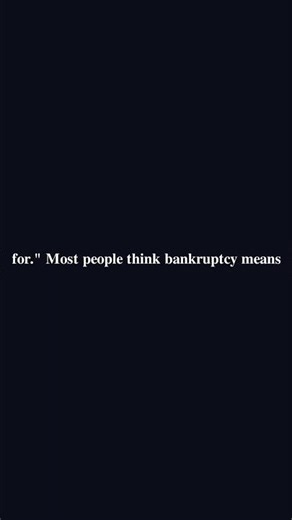Bankruptcy doesn't mean losing everything. Here's what Chapter 7 actually does.