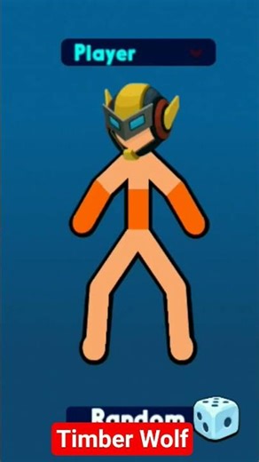 I'make (dc skin) Timber wolf in supreme duelist stickman.