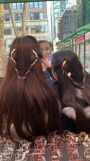 Arab Goddess Dalila Hair Chain with Barrettes Tutorial