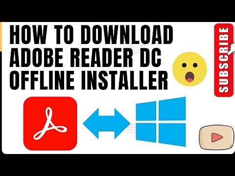adobe acrobat reader dc offline installer || latest version of adobe reader dc offline installer