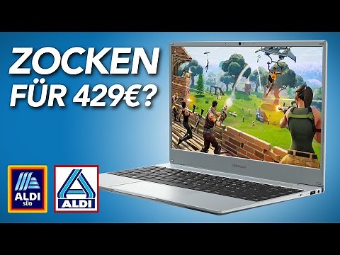 429€-Schnäppchen: ZOCKEN mit dem ALDI-Notebook Medion E14304?! Hands-on / Kurz-Test
