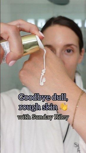 Before & After Sunday Riley Good Genes All-In-One AHA Lactic Acid Treatment