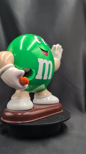 Vintage M and M's Green M&M Waving Hand Candy Dispenser 1992 - Etsy