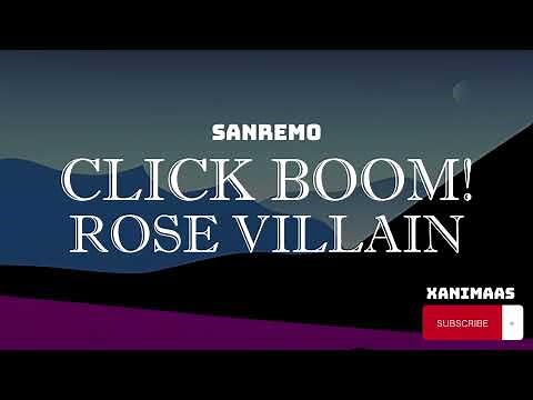 Rose Villain – Click boom! (Sanremo/Testo/Lyrics)