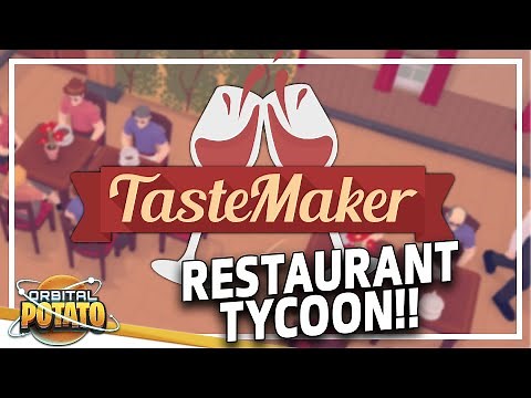 A TASTY Tycoon Game!! - Tastemaker FULL RELEASE - Management Tycoon Simulator Game