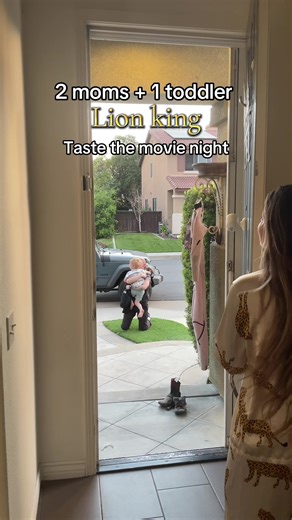 Experience a Magical Movie Night with Two Moms and a Toddler