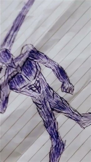 sword man drawing/short/video/###viral