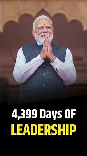 PM Modi Becomes India’s Longest Continuously Serving Elected Prime Minister