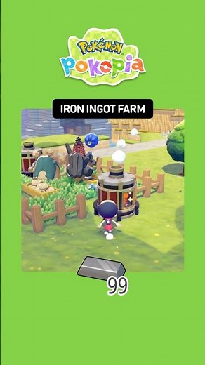 UNLIMITED Iron Ingots in Pokémon Pokopia (Insane Easy Farm!)