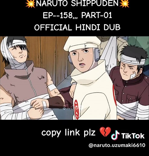 naruto shippuden episode 158 part 1 season 7 official hindi dub #narutoshippuden #naruto #narutouzumaki #foryoupage #foryou