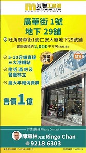 【「夜經濟」印鈔機！旺角廣華街地鋪王】💸