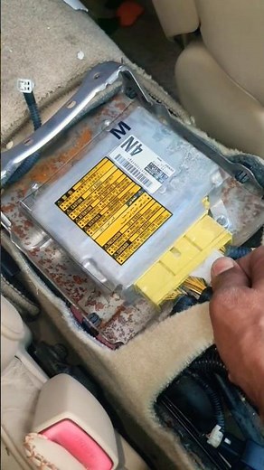 how does remove car airbag module connector? #shorts #short