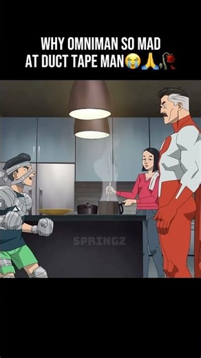 Why bro lookin at duct tape man like that😭🙏