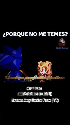 Why aren't you afraid of me? #viral #sonic #fandub #exe #horror