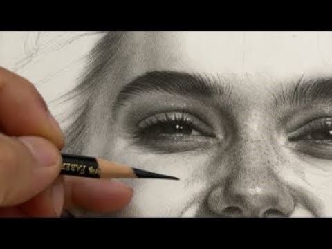 Pencil DRAWING! How to Draw Realistic Portrait + Live Shading Tutorial