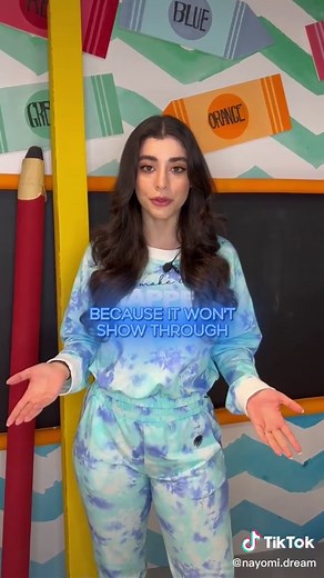 ‏What is the best color of underwear to wear under a school uniform?🤩