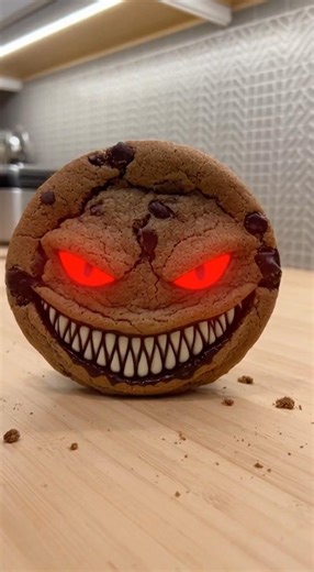 NEVER HIDE INSIDE AN OVEN FROM A GIANT EVIL COOKIE… (GONE WRONG) 🍪💀😨😭