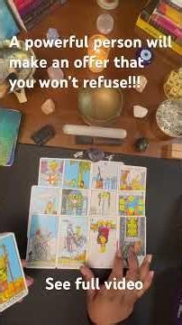 A powerful person will make an offer that you won’t refuse!!!