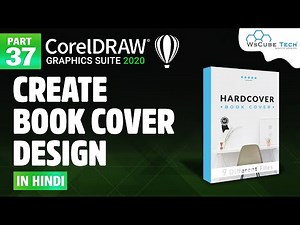 How to Create Book Cover Page Designing in CorelDraw | CorelDraw Tutorial #37