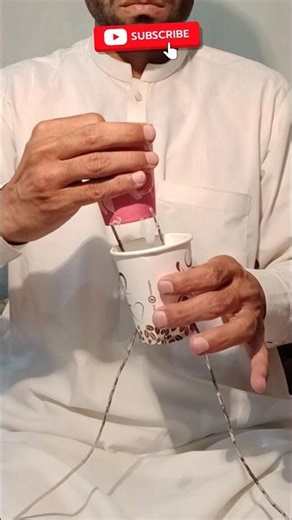 Impossible Rope Through Cup Magic Trick 😱 You Won’t Believe This