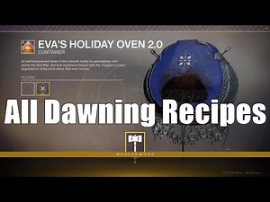 How to Oven 2.0 | All Cookie Recipes | Riven Location | Destiny 2 Dawning Event 2019
