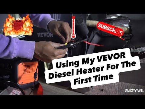 Using My VEVOR Diesel Heater For The First Time