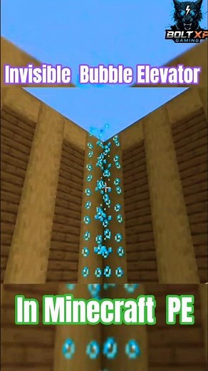 You WON’T Believe This Invisible Elevator in Minecraft 😳 #minecraft