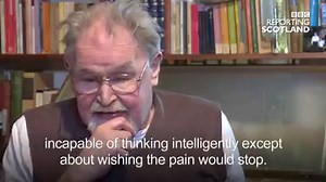 32K views · 187 reactions | Artist and author Alasdair Gray tells Pauline McLean about returning to work after a fall left him in hospital. | BBC Scotland News | Facebook