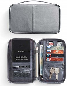 [Hot Item] Passport Holder Travel Document Organizer & Travel Wallet & Family Passport Holder Bag