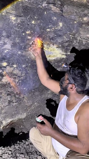 Blast in underground coal mining #satisfying #coalmining #minecraft #shortsfeed #mining #shorts