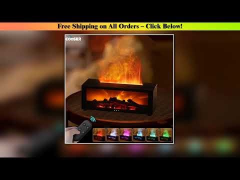 Air Humidifier Essential Oils Humidifiers Home Aroma Humidifier Flame Automatic Fragrance Diffuser