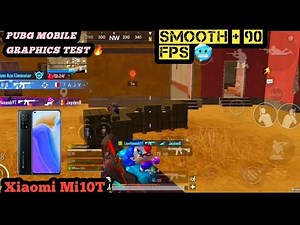 Xiaomi Mi 10T Smooth + 90Fps🔥/Pubg Mobile Test😍/MIUI 14.0.1/Pubg Mobile Test 2025#pubg#bgmi#mi10t