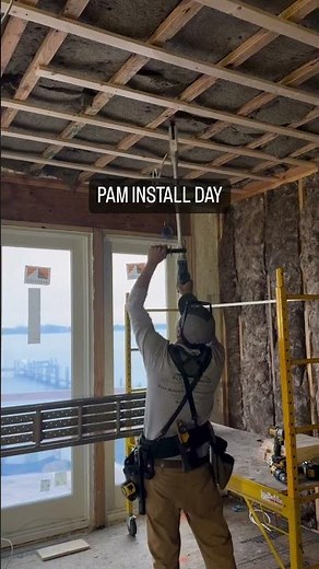 Installing furring strips for drywall? PAMFast is the tool for the job!
