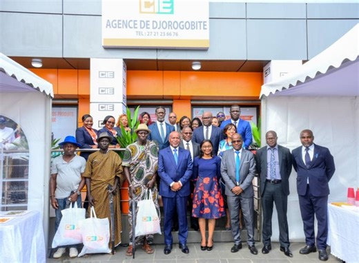 Djorogobité : La CIE  ouvre un nouveau point d’accueil client