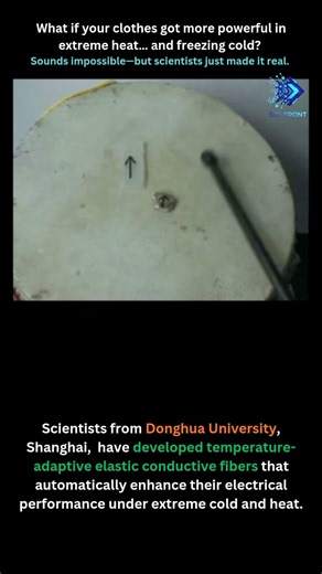 🔥 Smart Fibers That Adapt to Extreme TemperaturesElastic Conductive Threads for Next-Gen E-Textiles