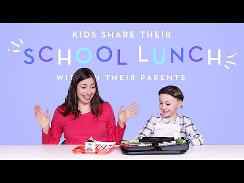 Kids Share Their School Lunch With Their Parents | Kids Try | HiHo Kids